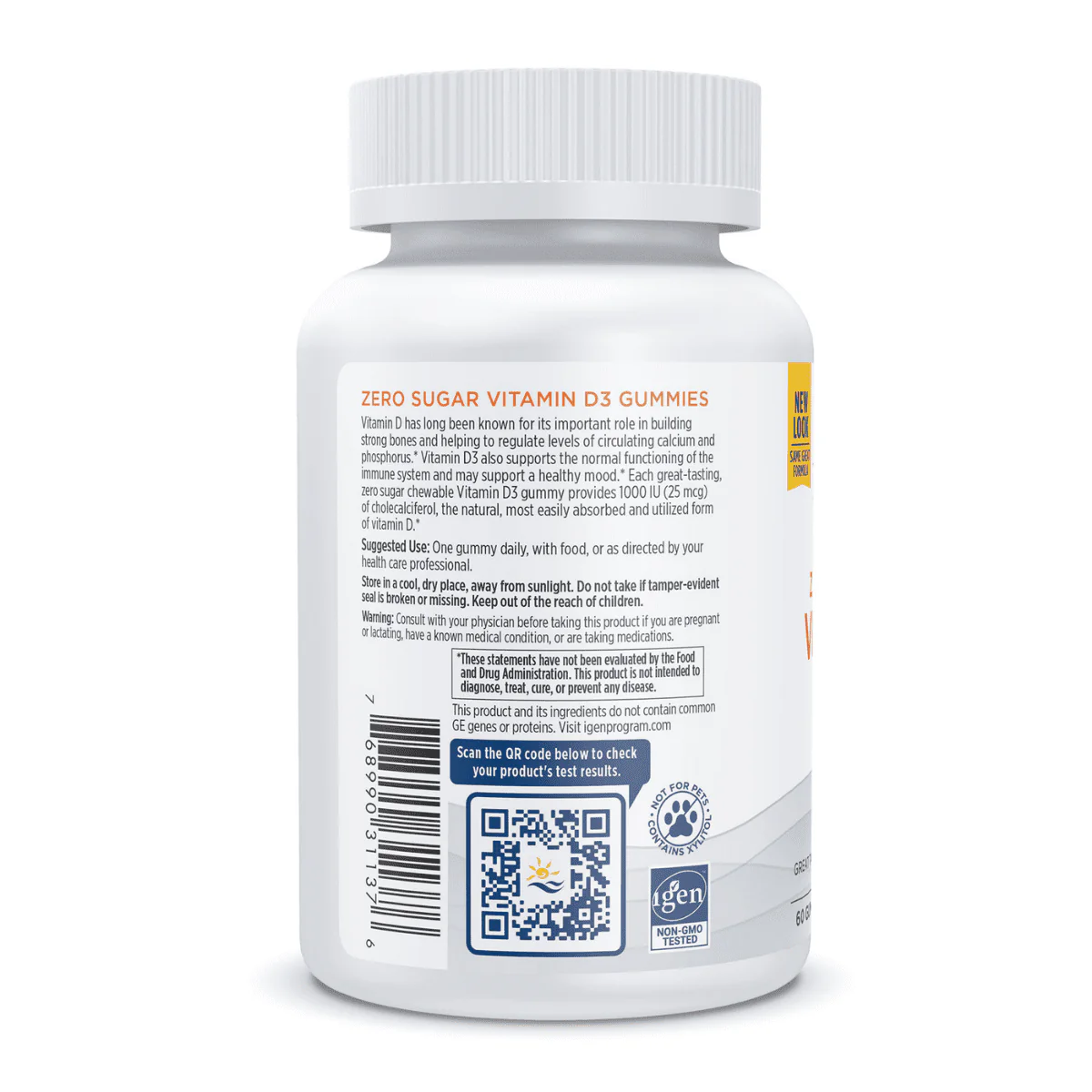 Nordic Naturals Zero Sugar Vitamin D3 Gummies - Image 3