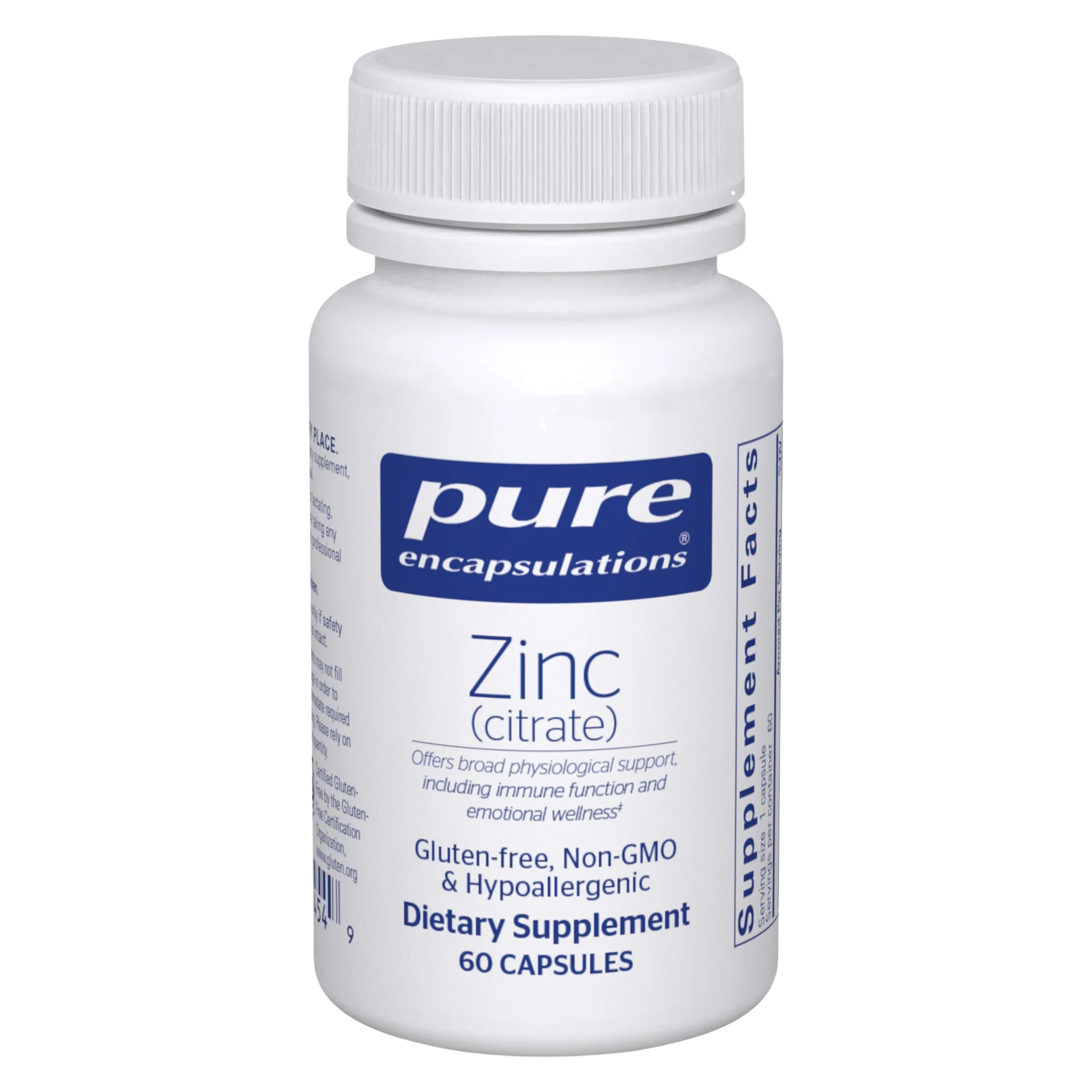 Pure Encapsulations Zinc (citrate)